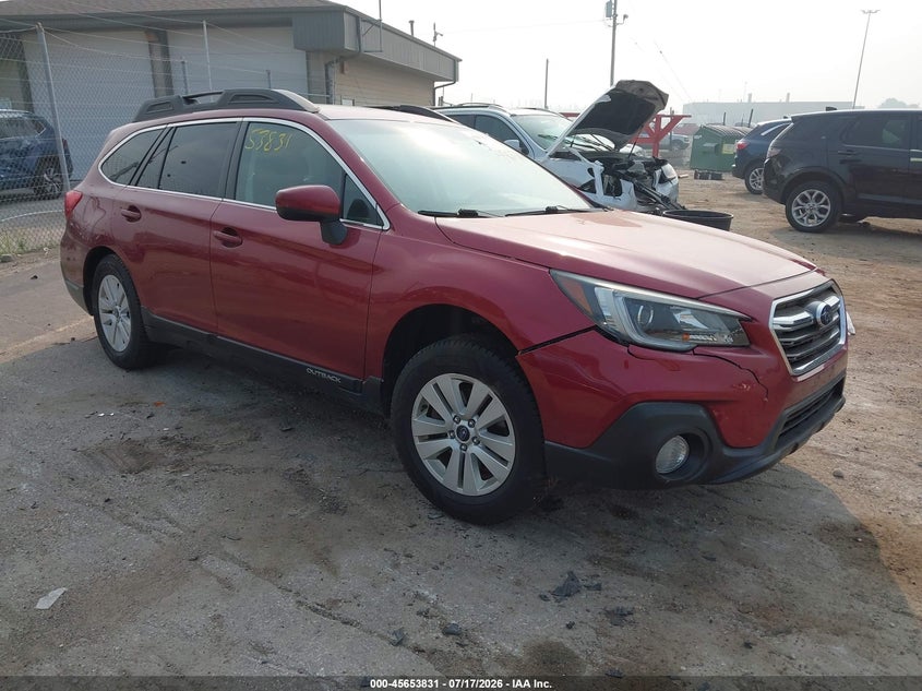 Vin: 4s4bsadc5j3298019, lot: 46152386, subaru outback 2.5i premium 2018 img_1