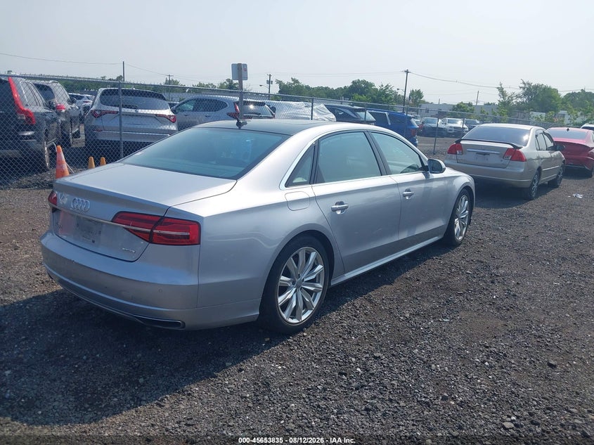 Vin: wau44afd6hn009318, lot: 46152390, audi a8 l l 3.0t (tiptronic) (no longer available for ordering) 20174