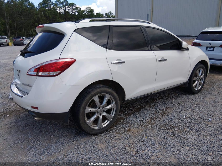 2014 Nissan Murano Le VIN: JN8AZ1MU1EW418380 Lot: 45653843