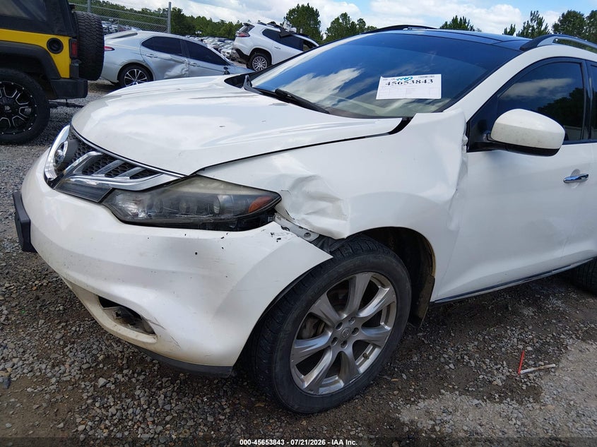2014 Nissan Murano Le VIN: JN8AZ1MU1EW418380 Lot: 45653843
