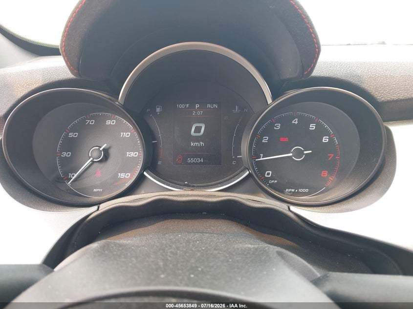 2020 Fiat 500X Sport Awd VIN: ZFBNFYC13LP846550 Lot: 45653849