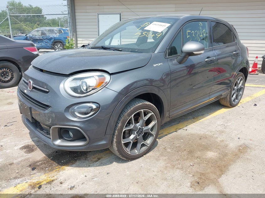 Vin: zfbnfyc13lp846550, lot: 46152404, fiat 500x sport awd 20202