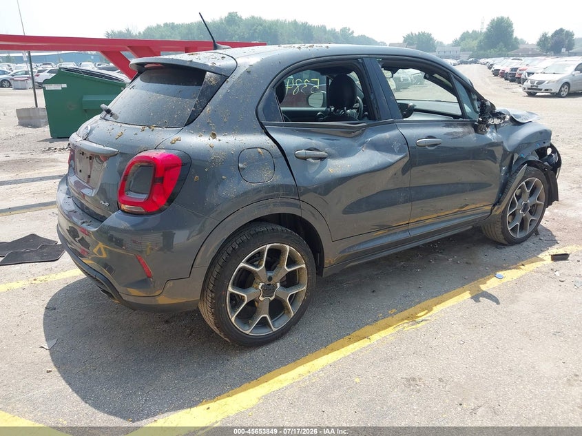 Vin: zfbnfyc13lp846550, lot: 46152404, fiat 500x sport awd 20204
