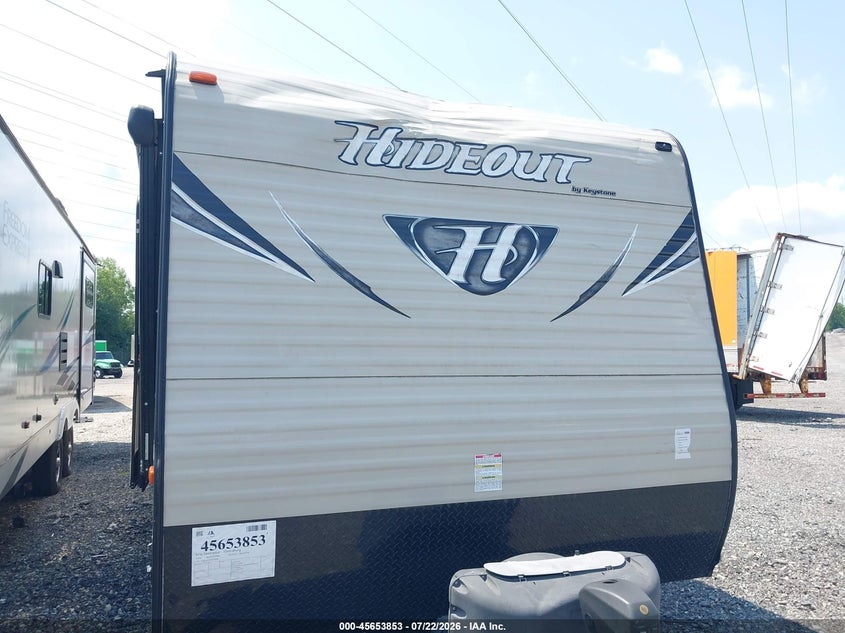 2016 KEYSTONE RV HIDEOUT LHS 242 TRAVEL TRAILER auction photo 7