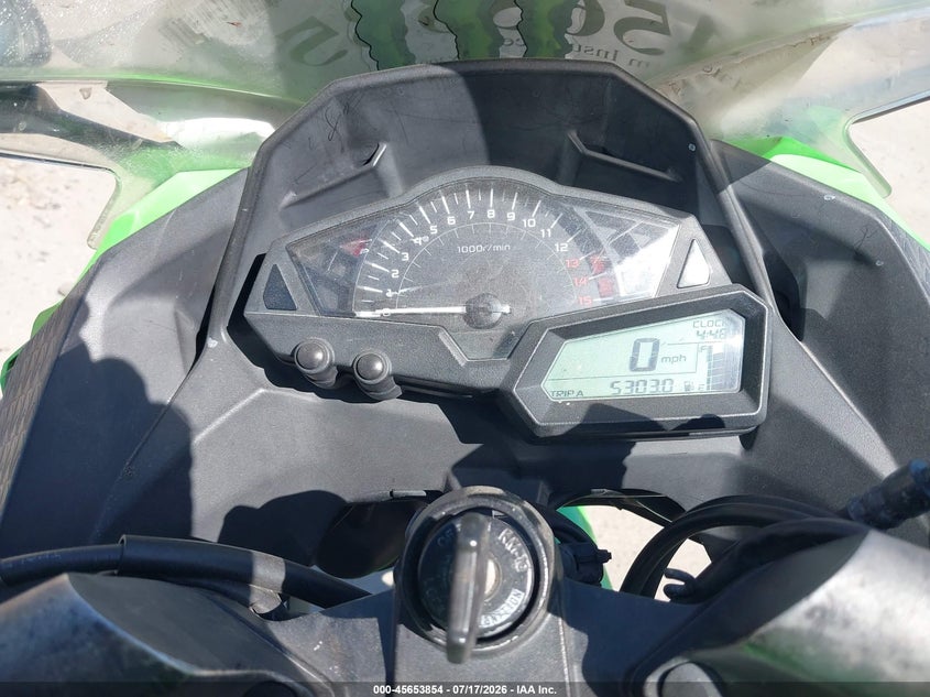 2013 Kawasaki Ex300 A VIN: JKAEX8A12DDA14632 Lot: 45653854
