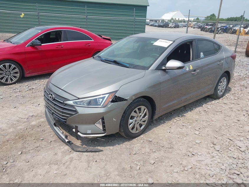 Vin: kmhd74lf2lu035880, lot: 46152418, hyundai elantra se 20202