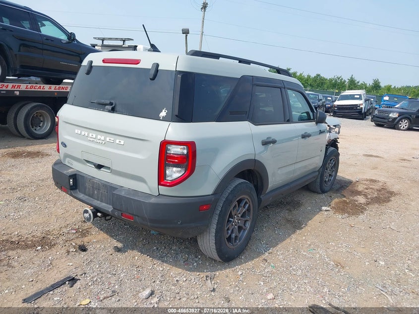 2021 FORD BRONCO SPORT auction photo 4