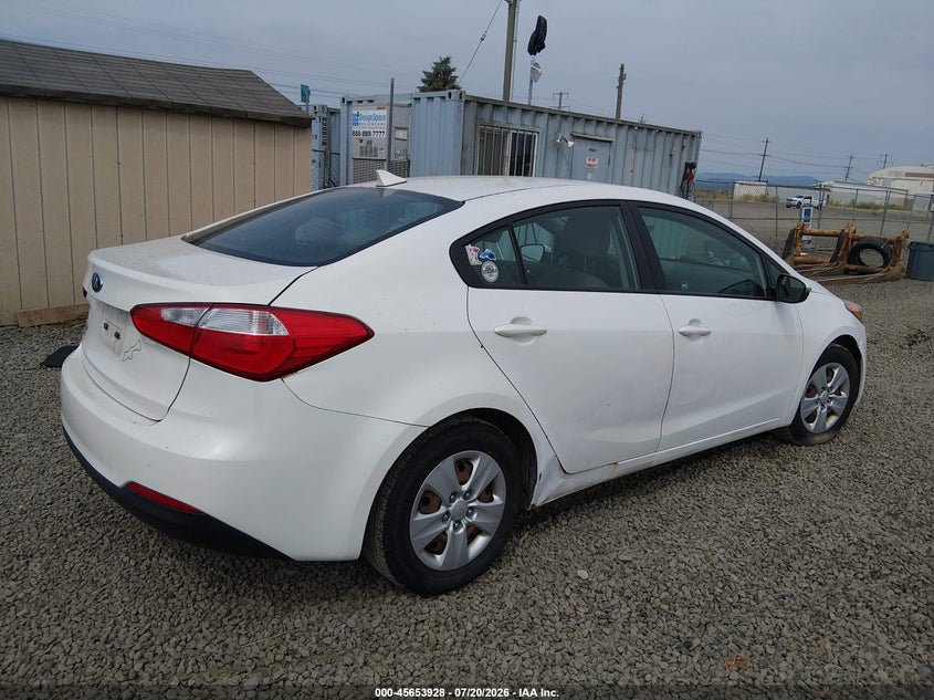 2016 Kia Forte Lx VIN: KNAFX4A64G5533155 Lot: 45653928