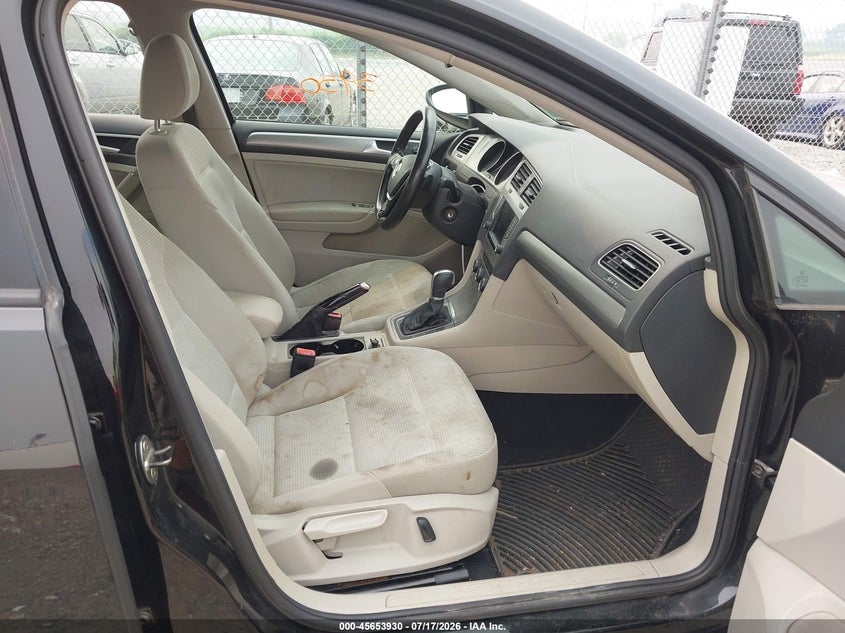 2016 Volkswagen Golf Tsi S 4-Door VIN: 3VW217AU1GM041998 Lot: 45653930