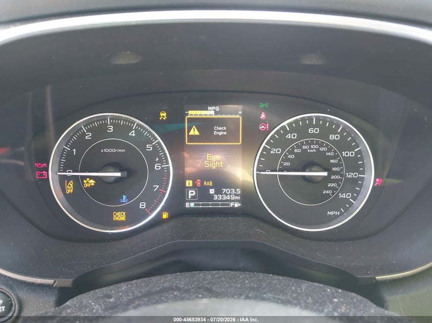 2021 Subaru Impreza Limited 5-Door VIN: 4S3GTAT65M3702380 Lot: 45653934