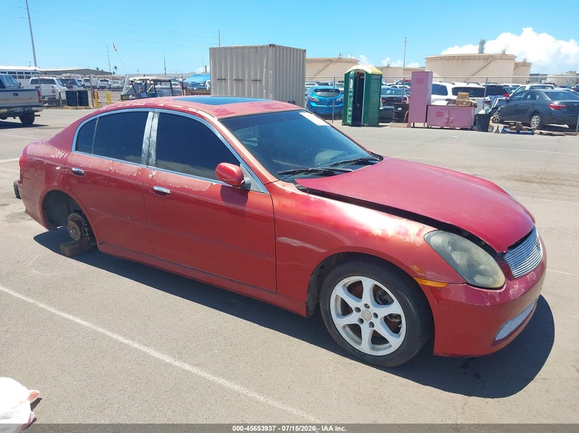 2005 INFINITI G35 auction photo 1