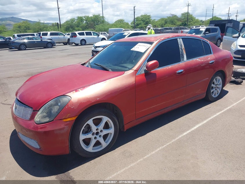 2005 INFINITI G35 auction photo 2