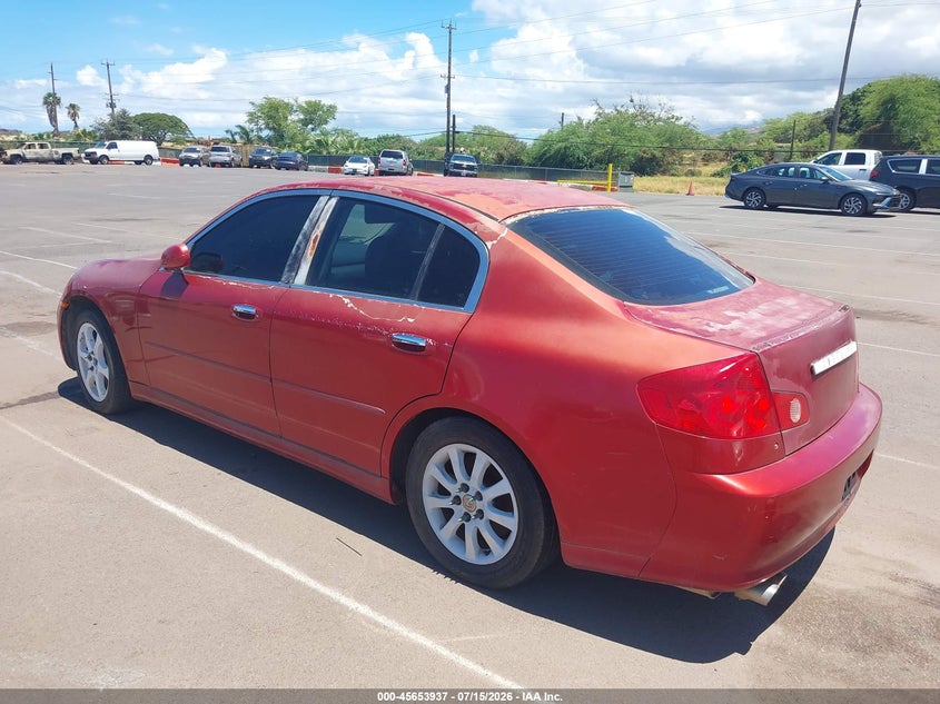2005 INFINITI G35 auction photo 3