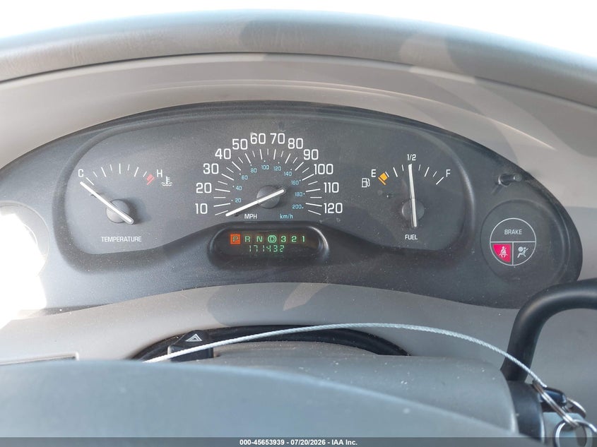 1999 Buick Century Custom VIN: 2G4WS52M5X1478085 Lot: 45653939