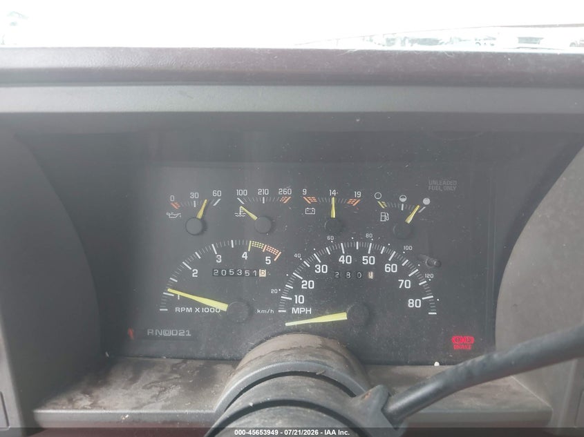 1993 Chevrolet Gmt-400 C1500 VIN: 2GCEC19K1P1173287 Lot: 45653949