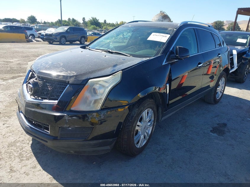 Vin: 3gyfnee38gs546649, lot: 46152523, cadillac srx luxury collection 20162