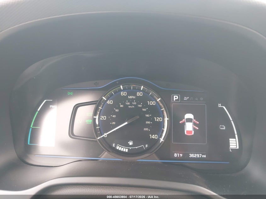2019 Hyundai Ioniq Hybrid Blue VIN: KMHC65LC6KU139605 Lot: 45653984