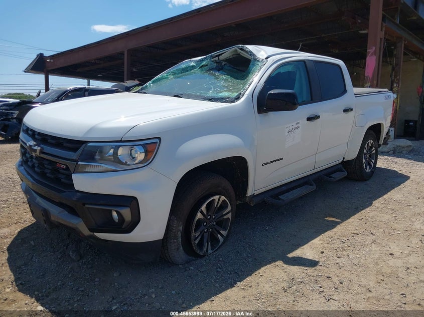 2022 CHEVROLET COLORADO auction photo 2