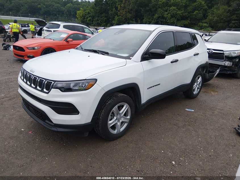 Vin: 3c4njdan2rt599777, lot: 46152565, jeep compass sport 4x4 20242