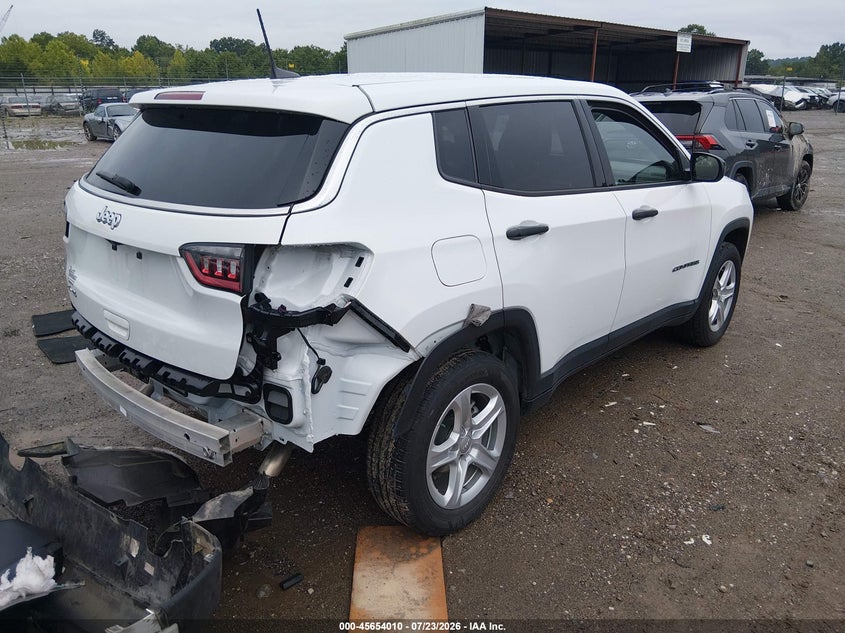 Vin: 3c4njdan2rt599777, lot: 46152565, jeep compass sport 4x4 20244