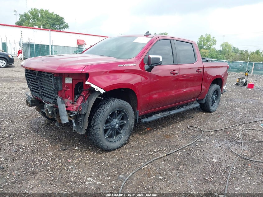 2019 Chevrolet Silverado 1500 Lt VIN: 1GCPWCED8KZ127913 Lot: 45654013
