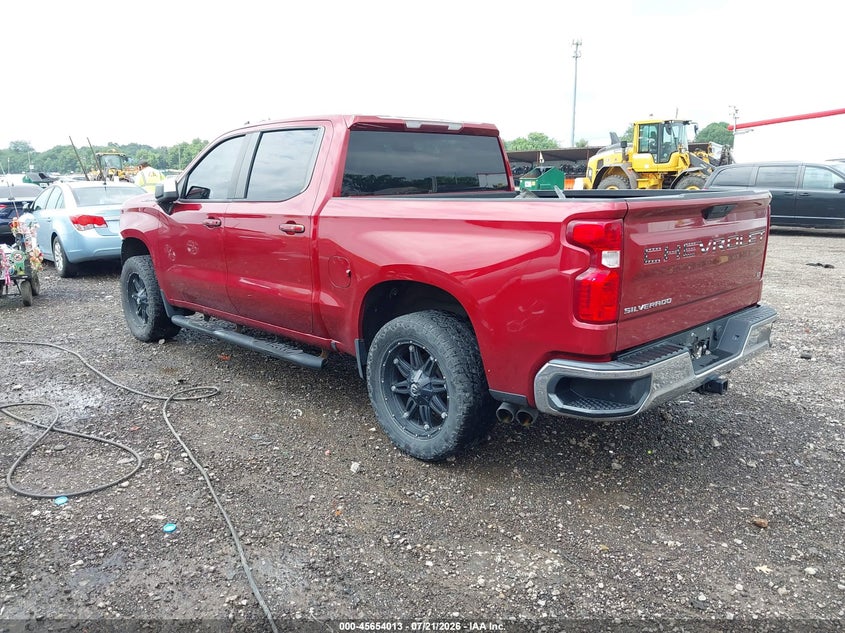 2019 Chevrolet Silverado 1500 Lt VIN: 1GCPWCED8KZ127913 Lot: 45654013