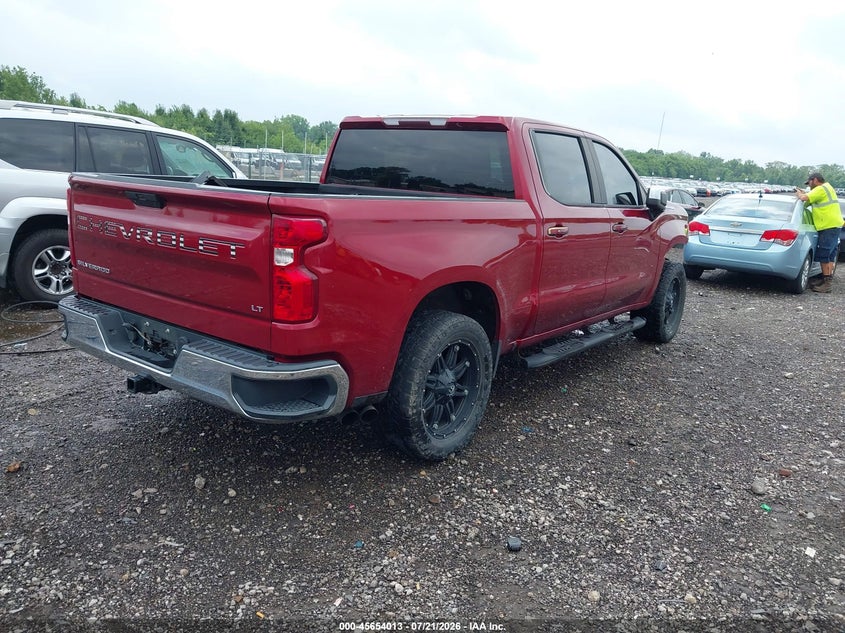 2019 Chevrolet Silverado 1500 Lt VIN: 1GCPWCED8KZ127913 Lot: 45654013