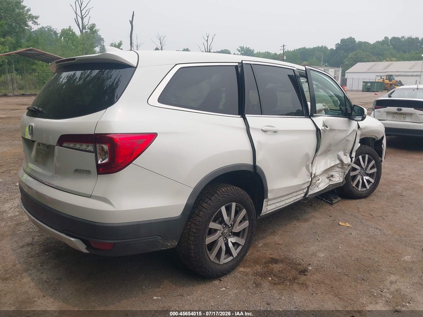 Vin: 5fnyf6h51lb011275, lot: 46152570, honda pilot awd ex-l 20204