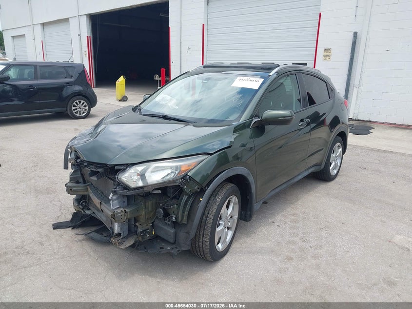 2016 Honda Hr-V Ex-L VIN: 3CZRU5H71GM704557 Lot: 45654030