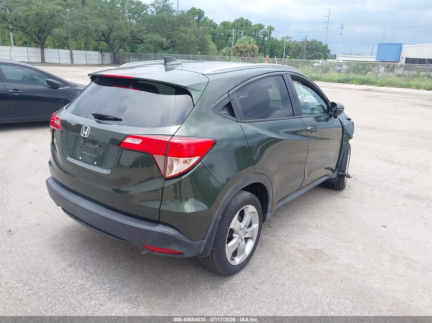 2016 Honda Hr-V Ex-L VIN: 3CZRU5H71GM704557 Lot: 45654030