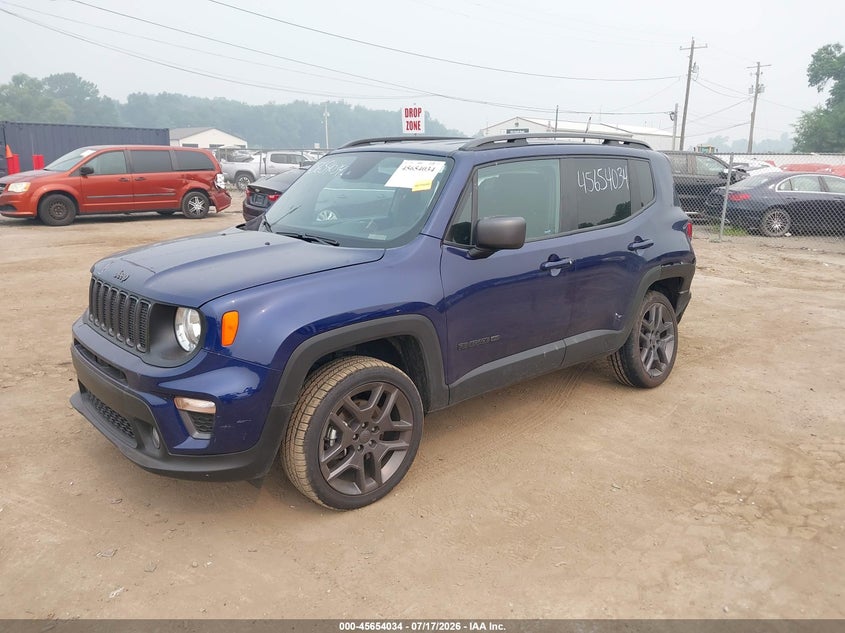 2021 Jeep Renegade 80Th Anniversary 4X4 VIN: ZACNJDBB4MPN23060 Lot: 45654034