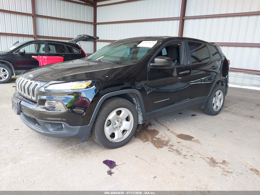 2017 JEEP CHEROKEE auction photo 2