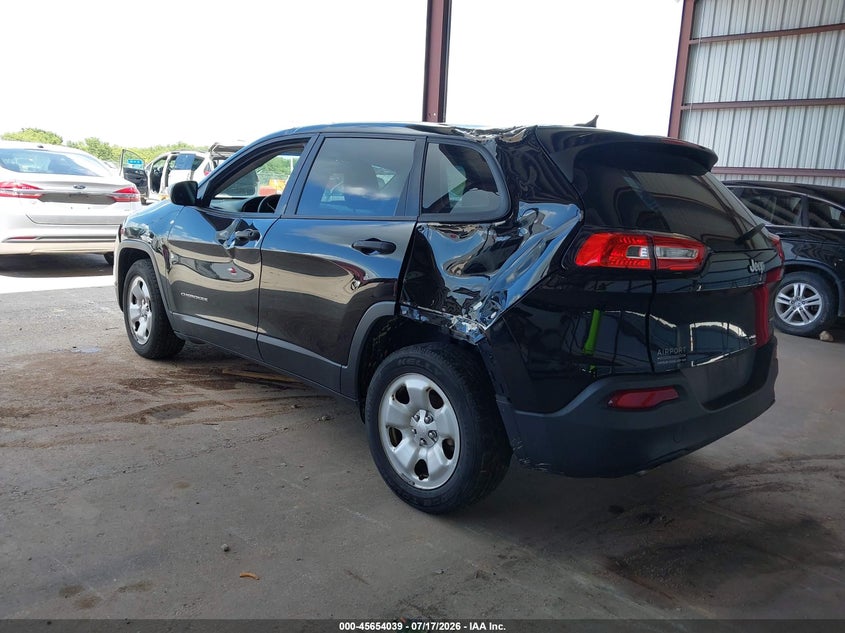 2017 JEEP CHEROKEE auction photo 3