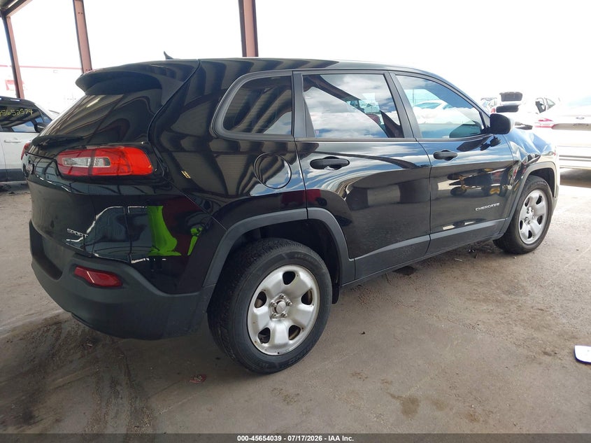 2017 JEEP CHEROKEE auction photo 4