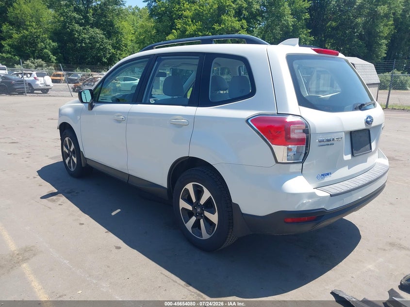 Vin: jf2sjabc8jh558833, lot: 46152635, subaru forester 2.5i 20183