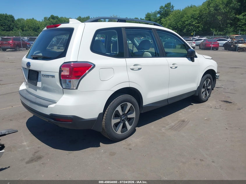 Vin: jf2sjabc8jh558833, lot: 46152635, subaru forester 2.5i 20184