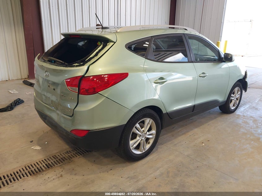 2010 Hyundai Tucson Gls VIN: KM8JUCAC8AU061217 Lot: 45654082