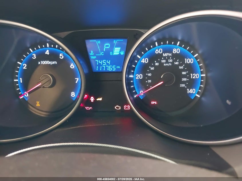 2010 Hyundai Tucson Gls VIN: KM8JUCAC8AU061217 Lot: 45654082
