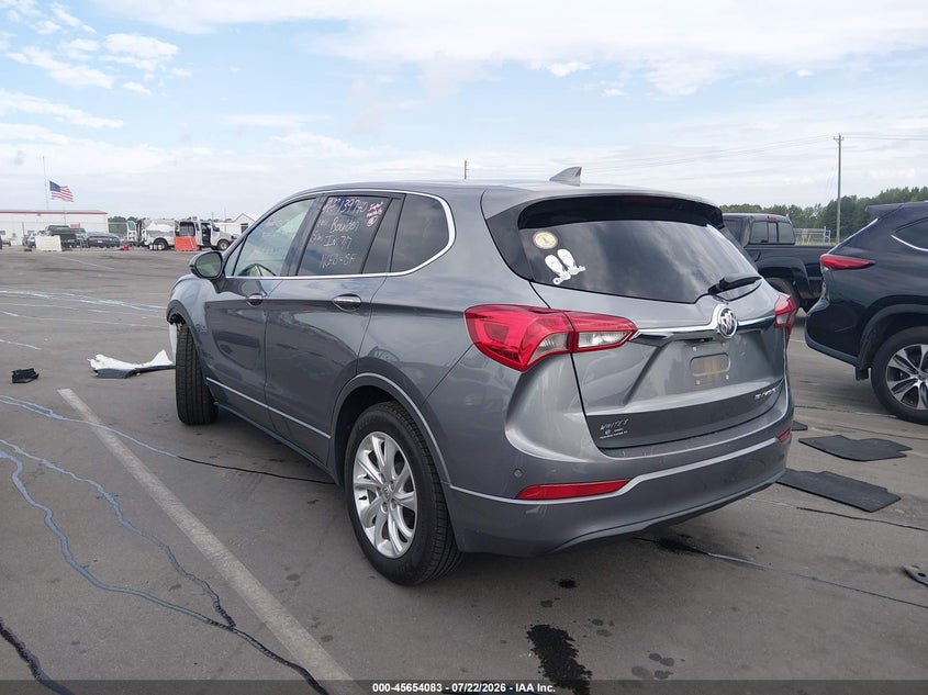 Vin: lrbfxbsa0ld155652, lot: 46152638, buick envision fwd preferred 20203