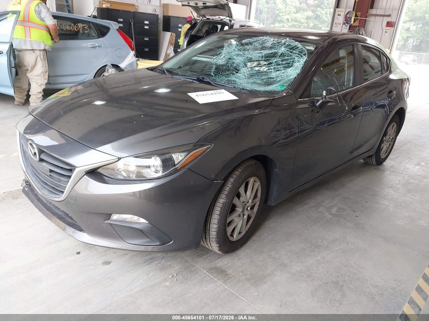 Vin: jm1bm1v7xe1182512, lot: 46152656, mazda mazda3 i touring 20142