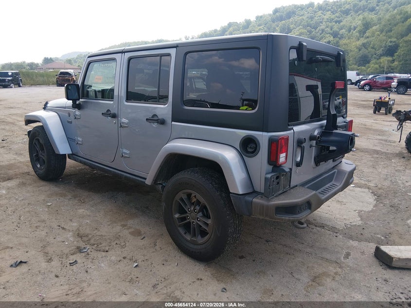 2016 Jeep Wrangler Unlimited 75Th Anniversary VIN: 1C4HJWEG3GL244680 Lot: 45654124