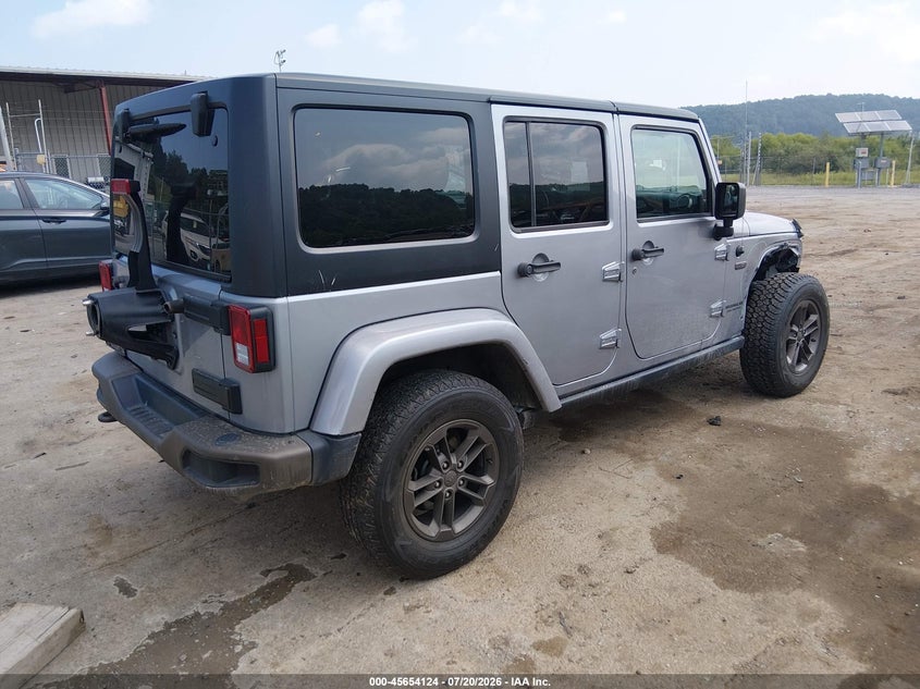 2016 Jeep Wrangler Unlimited 75Th Anniversary VIN: 1C4HJWEG3GL244680 Lot: 45654124