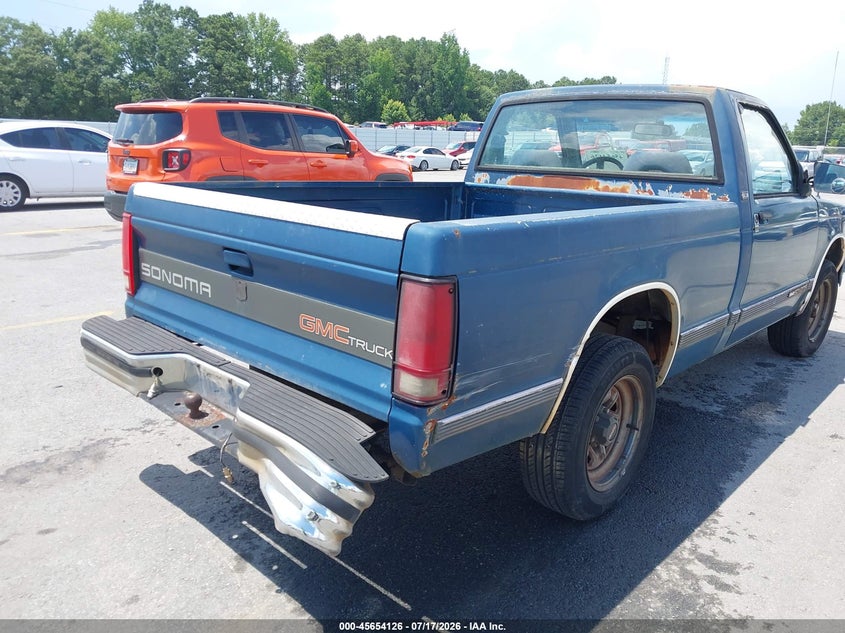 1992 GMC Sonoma VIN: 1GTCS14R8N2517094 Lot: 45654126
