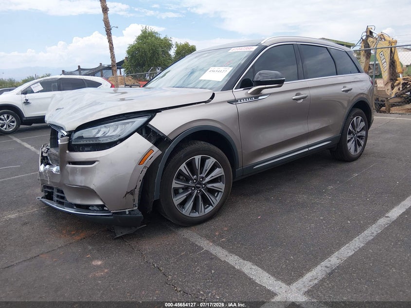 Vin: 5lmcj2d96lul01893, lot: 46152682, lincoln corsair reserve 20202