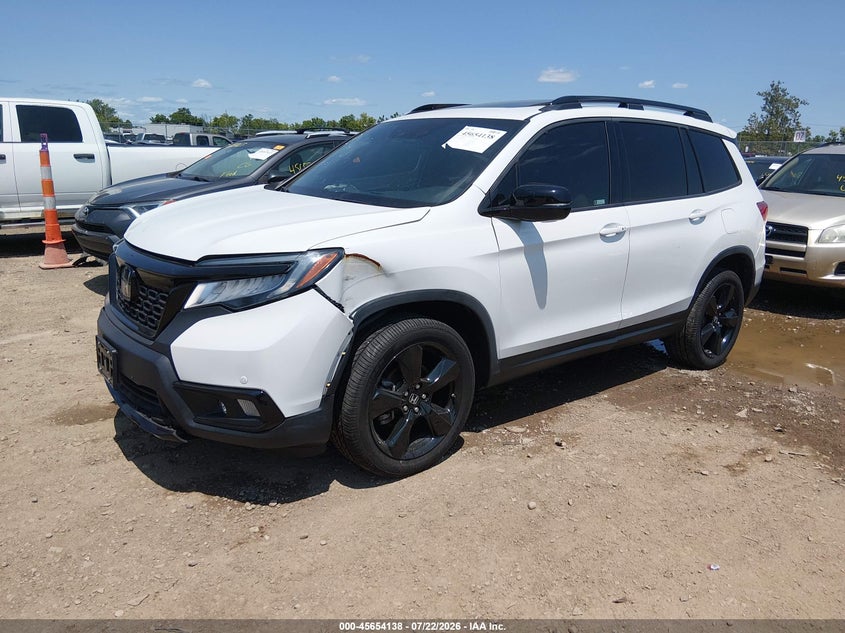 Vin: 5fnyf8h02lb002892, lot: 46152693, honda passport awd elite 20202