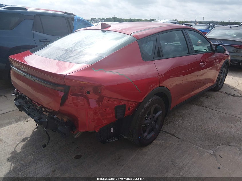 2026 Kia K4 Lxs VIN: 3KPFT4DE4TE312784 Lot: 45654139