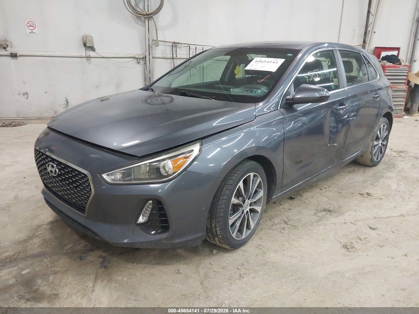 Vin: kmhh35le5ju063003, lot: 46152696, hyundai elantra gt 20182