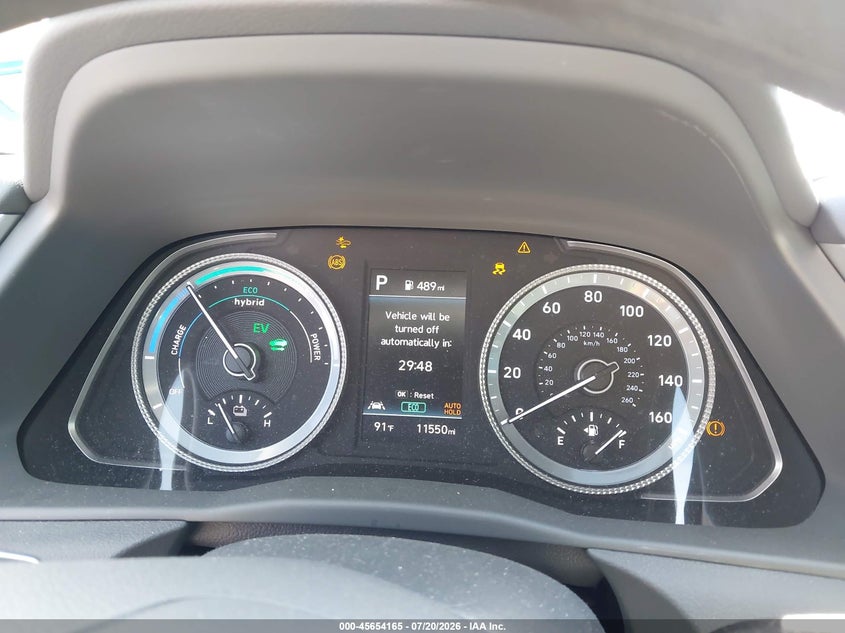 2023 HYUNDAI SONATA HYBRID auction photo 7