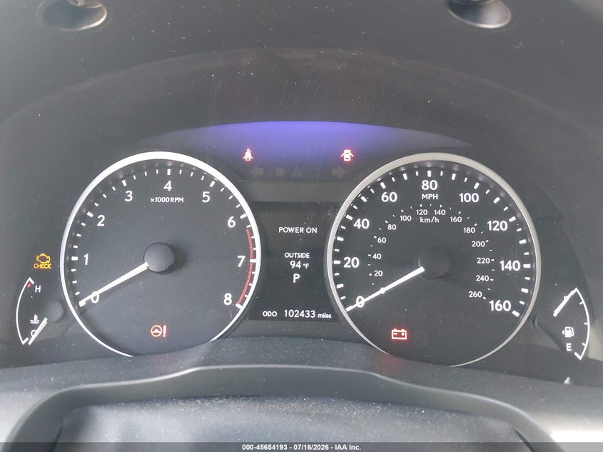 2015 LEXUS ES 350 auction photo 7