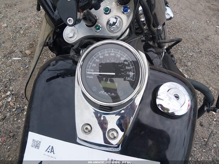 2009 Honda Vt750 C VIN: JH2RC50089K501397 Lot: 45654197